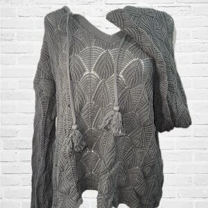 Green Knit Women Sweater
